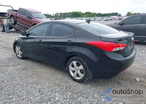 2013 Hyundai Elantra Gls из США, поврежденный, VIN 5NPDH4AE2DH416667